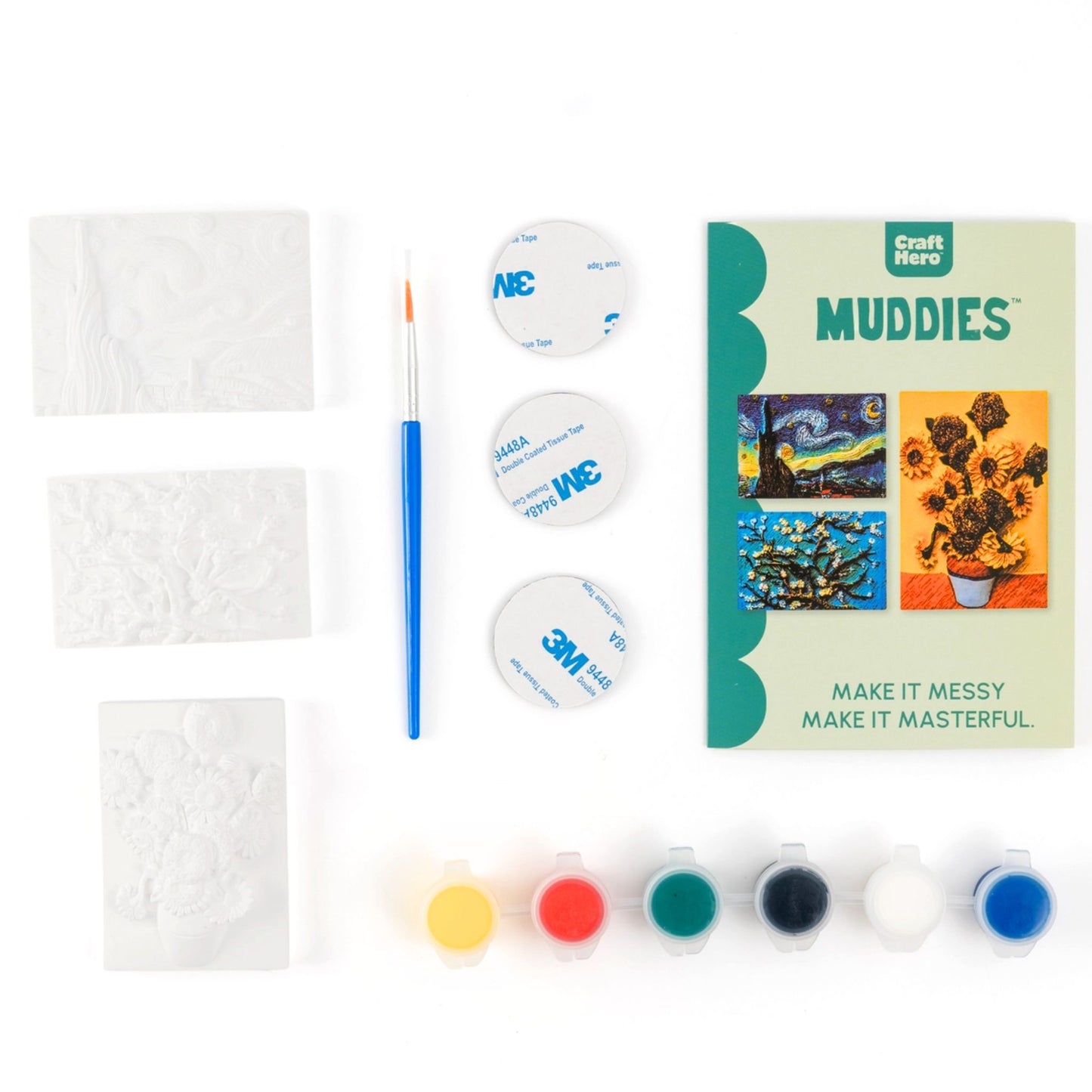 3D Magnet Painting Set - Vangogh Starry Night