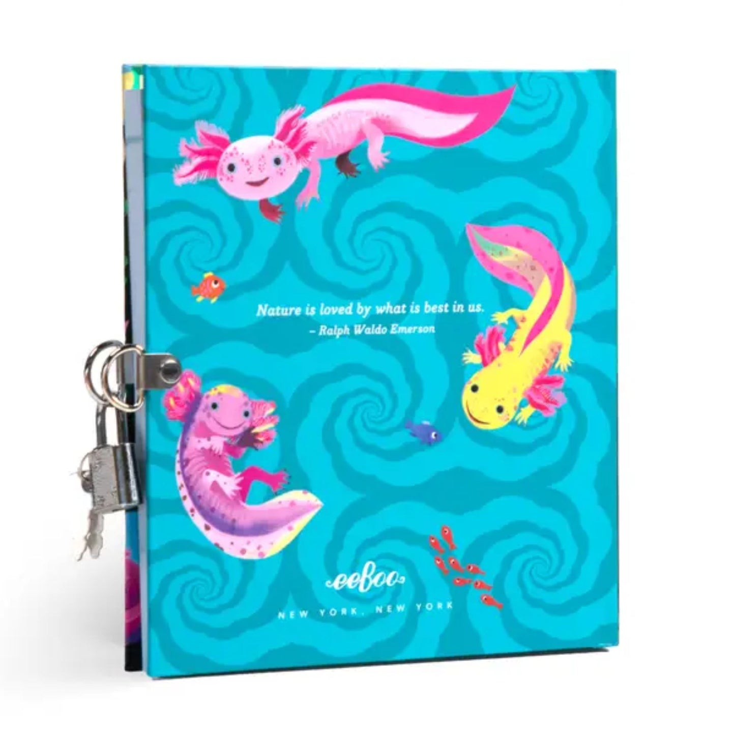 Axolotl Lined Diary