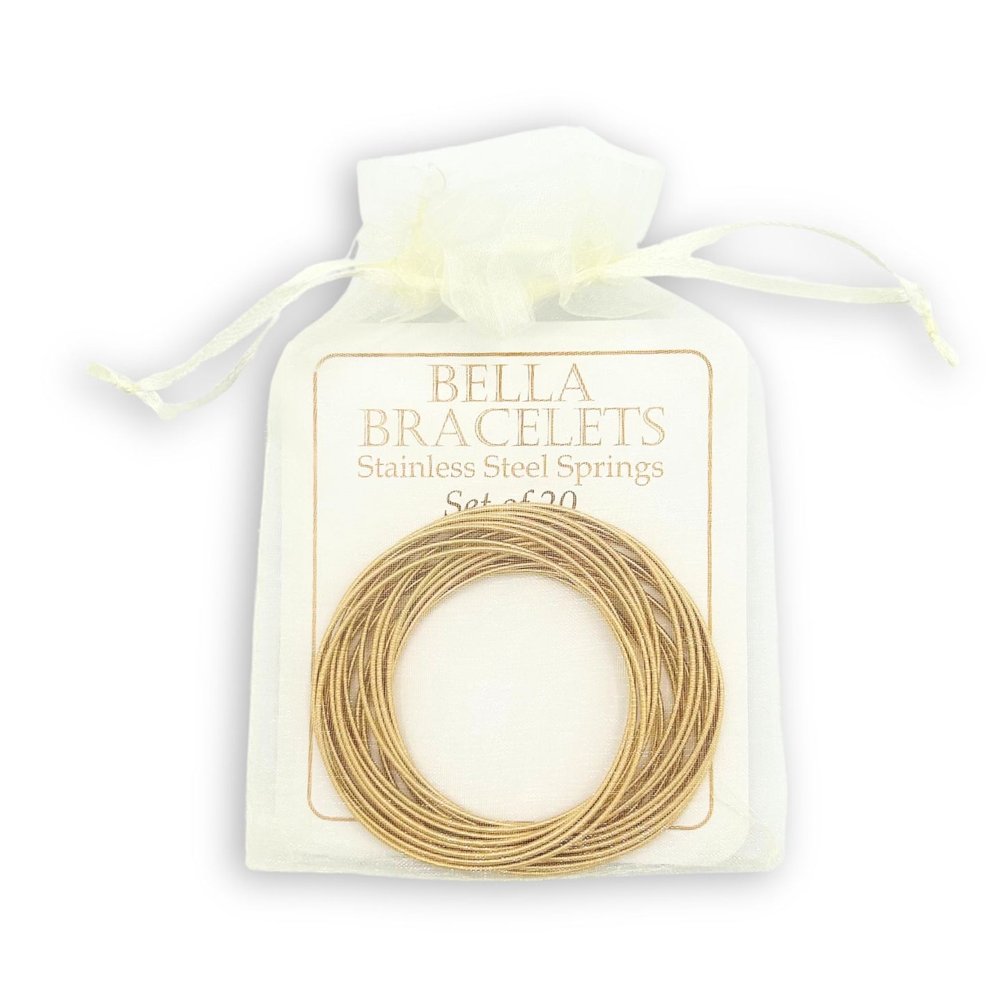 Bella Gold Bracelet set of 20