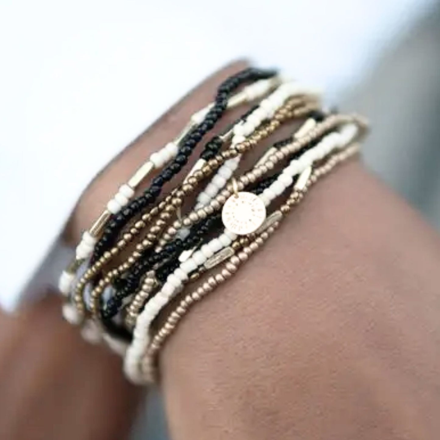 Burst Stacking Beaded Bracelets fair trade