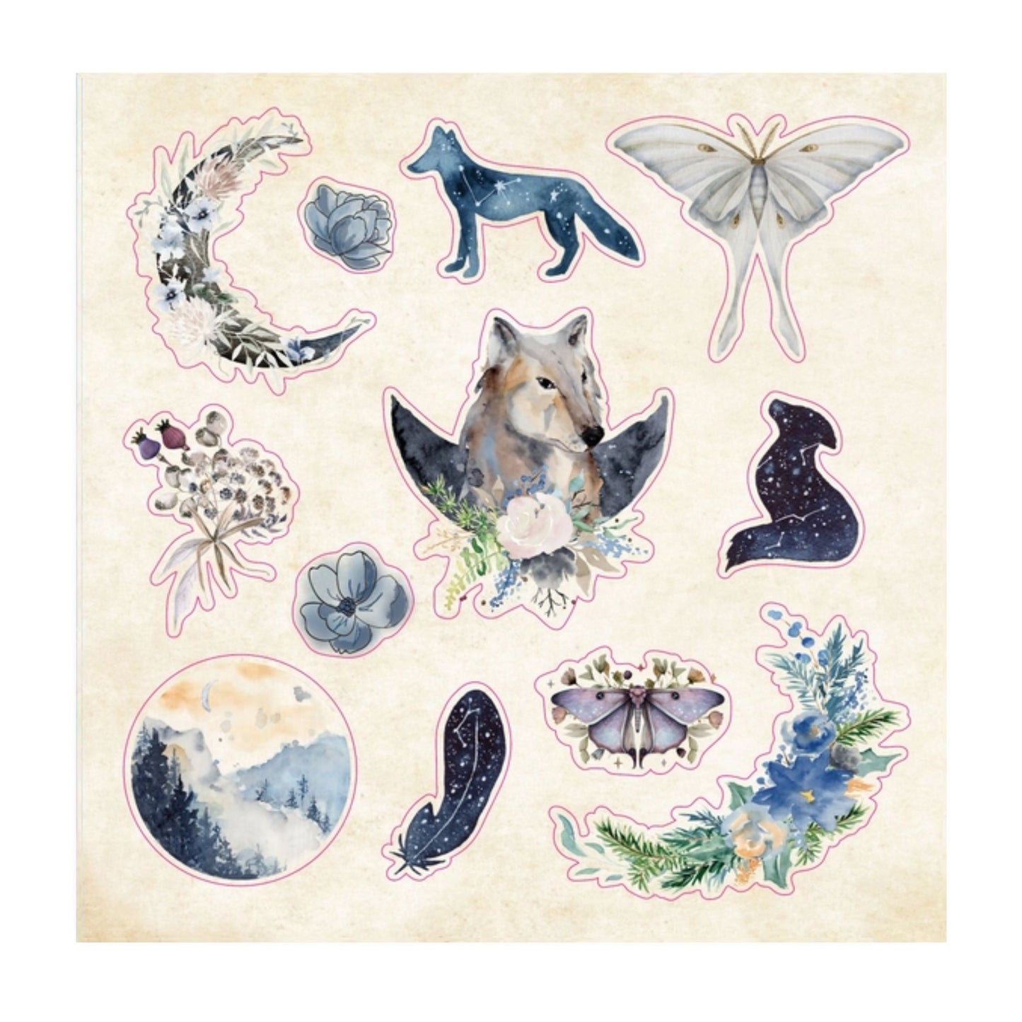 Celestial wonders sticker book 900 Stickers