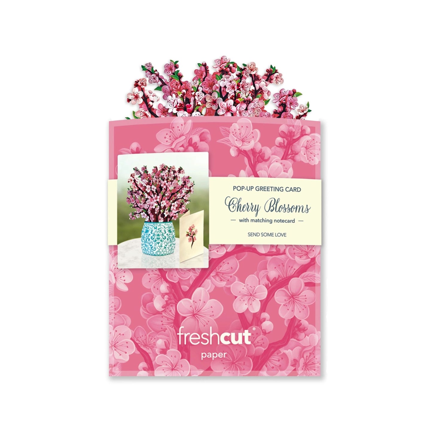 Cherry Blossoms Pop Up Pink Flowers
