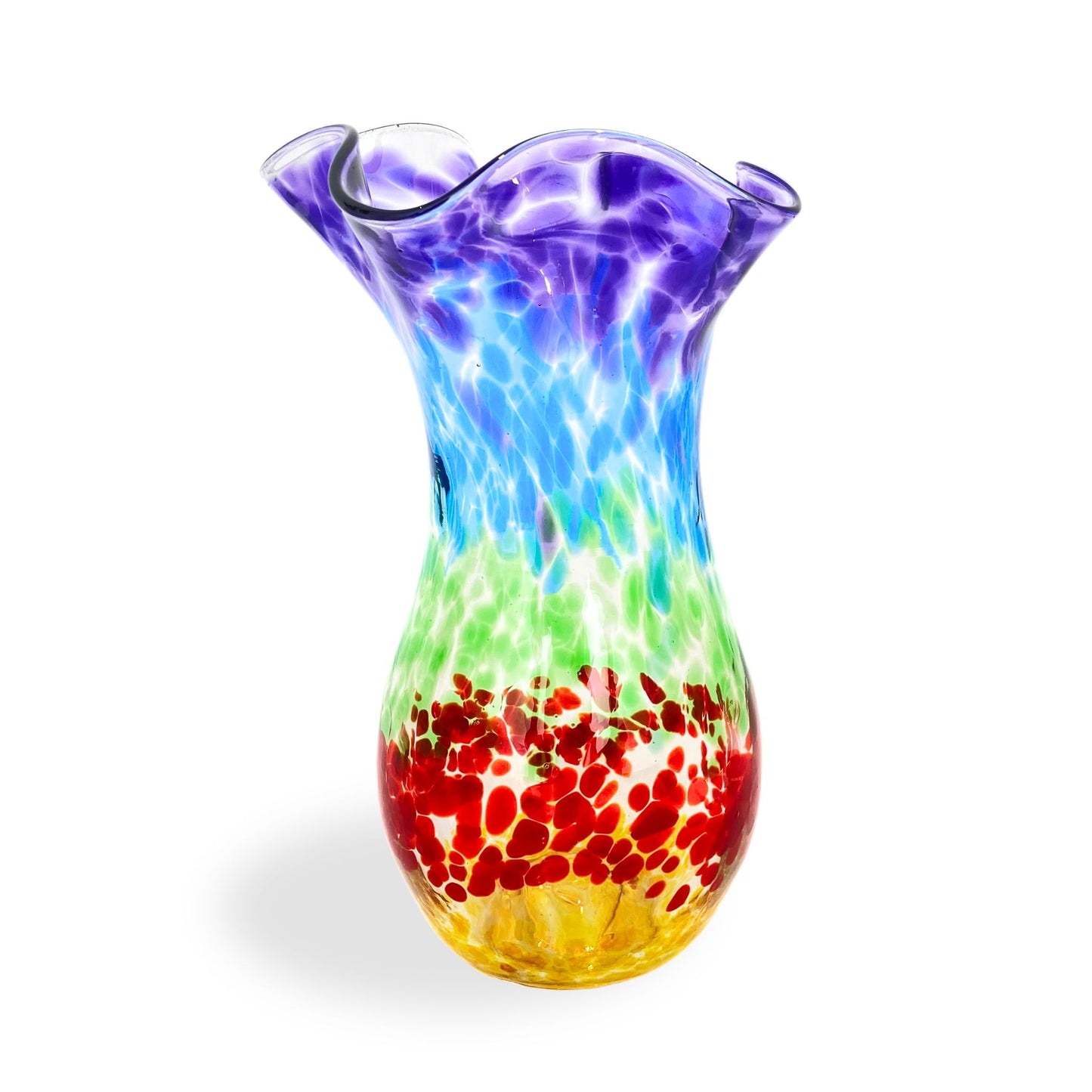 Dottie Boscamp Small Rainbow Vases Fluted