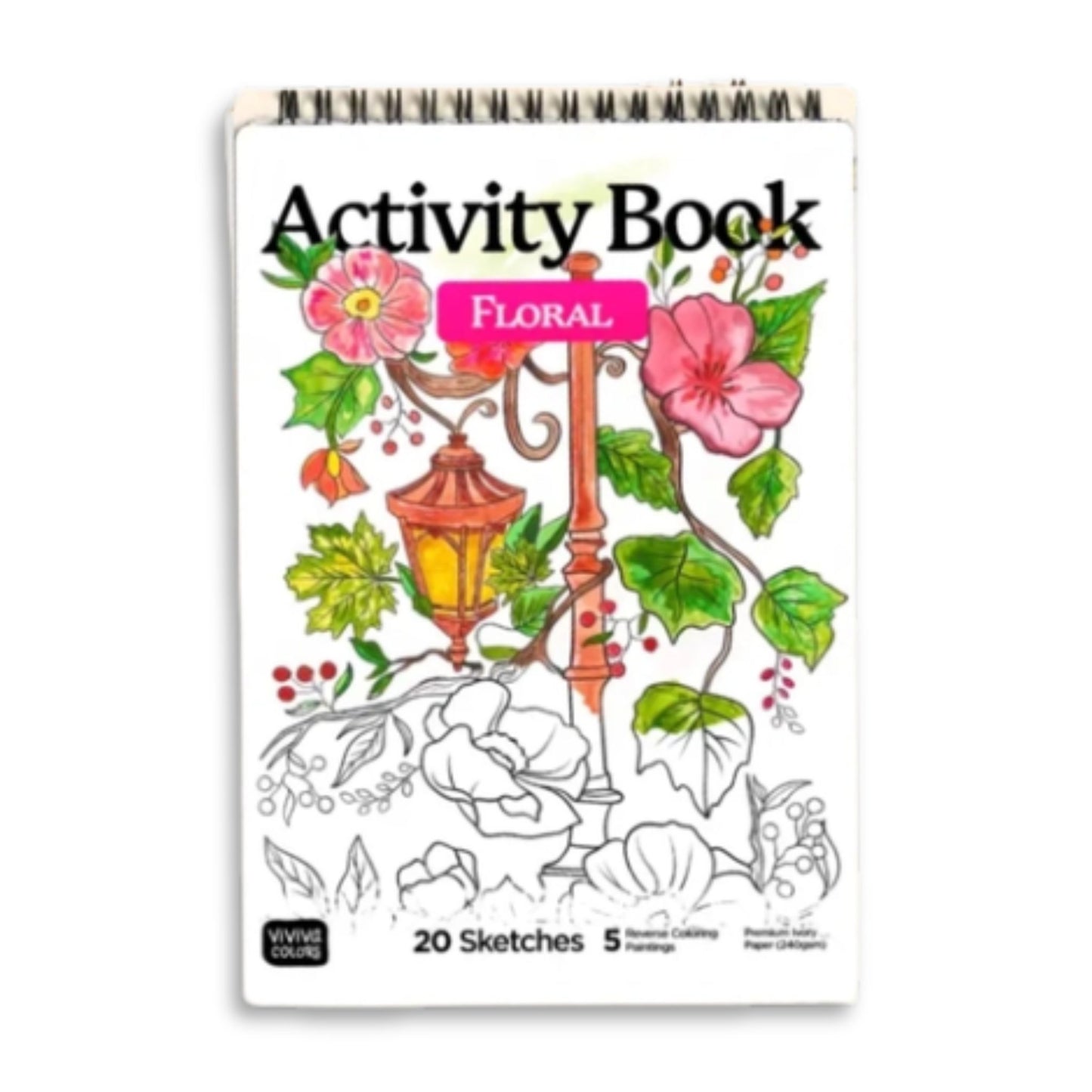 Floral Coloring Book