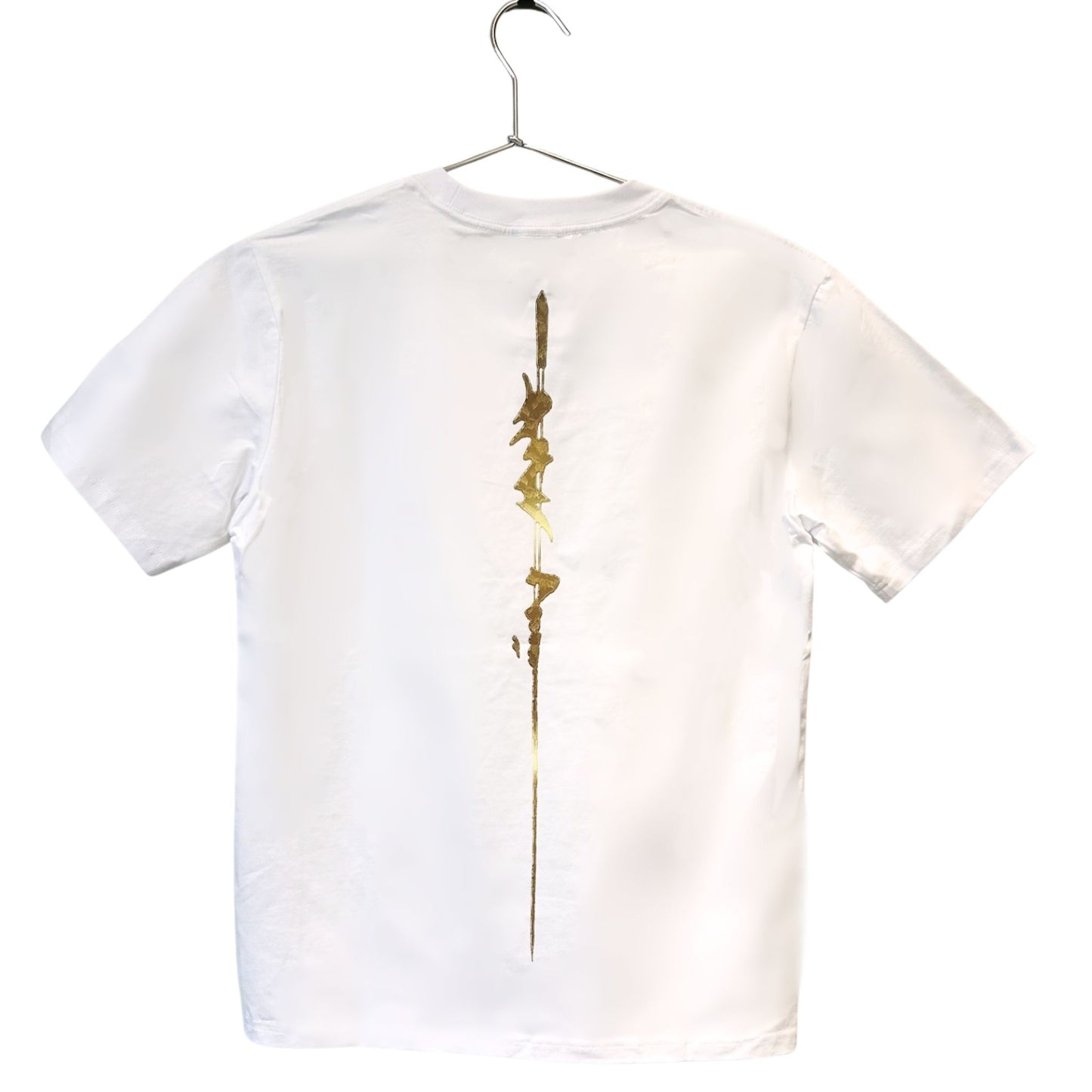 Genghis Khan Logo White T Shirt Back