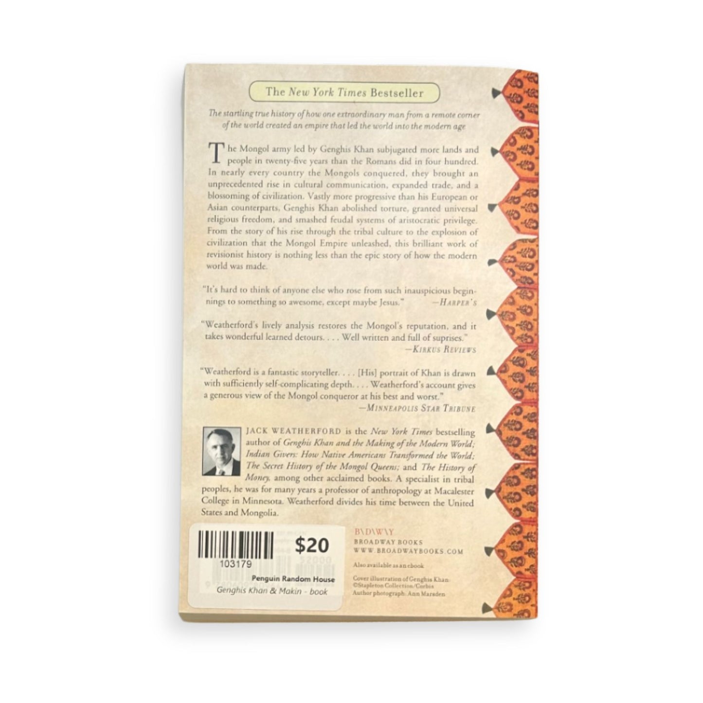 Genghis Khan - Making of the Modern World book