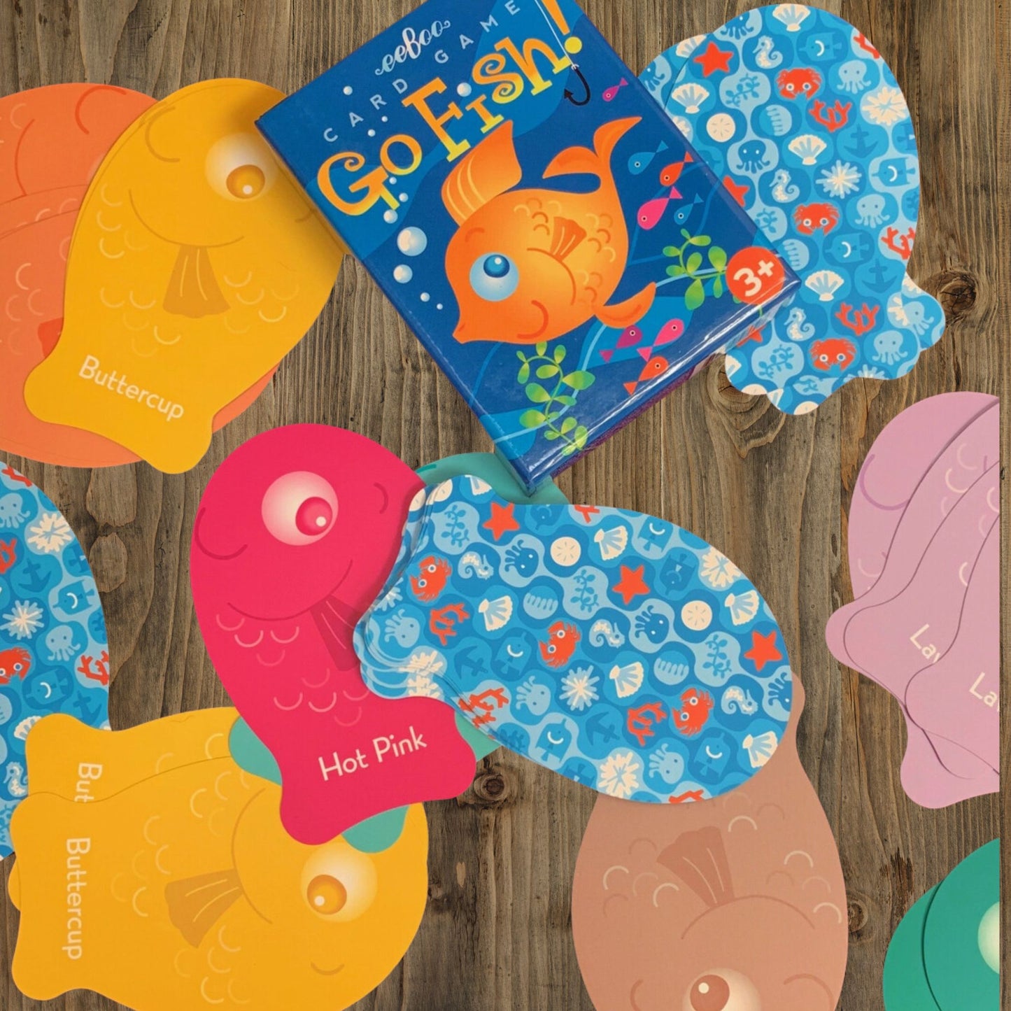 go Fish Game with colors