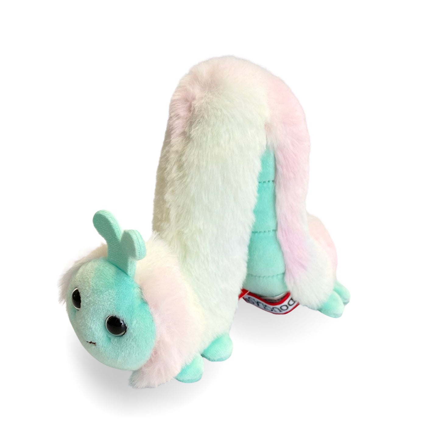 Groovy the Turquoise and pink inch worm