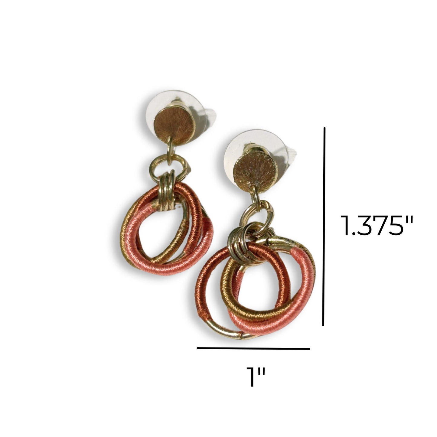 Helix Studs Pink