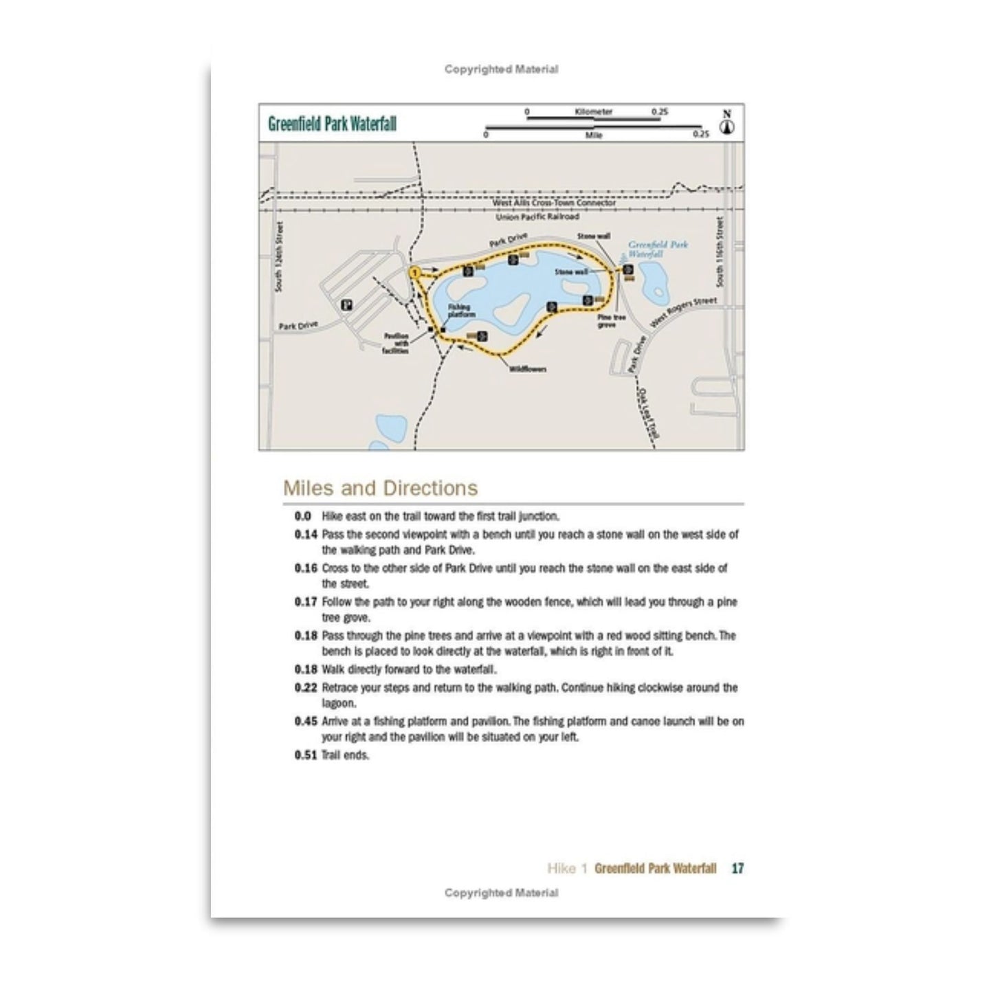 Hiking Waterfall Soft Covered Guide Book