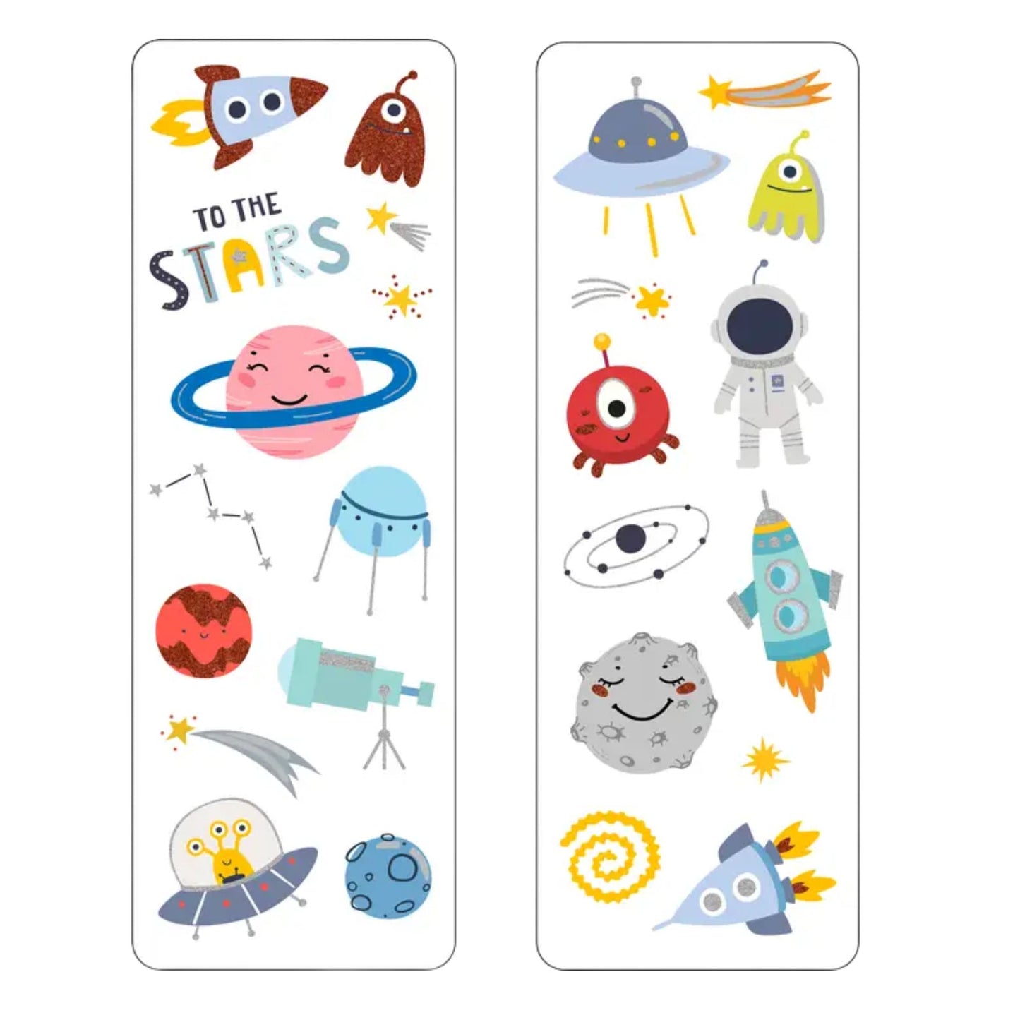 Lost in Space Sticker Set with 70 Stickers