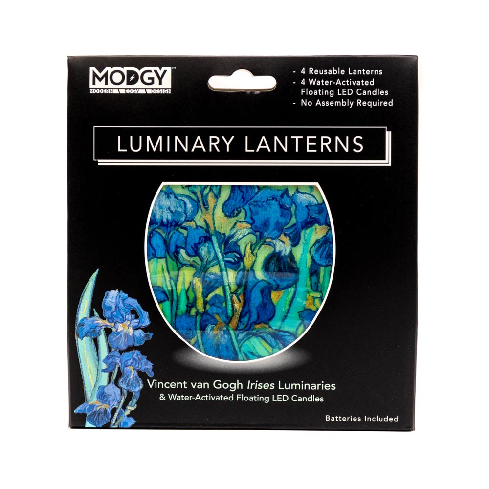 Luminary - Vincent Van Gogh Irises