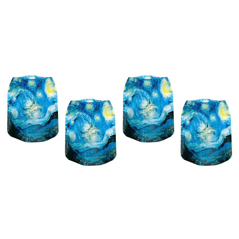 van Gogh luminaries blue starry night Lanterns