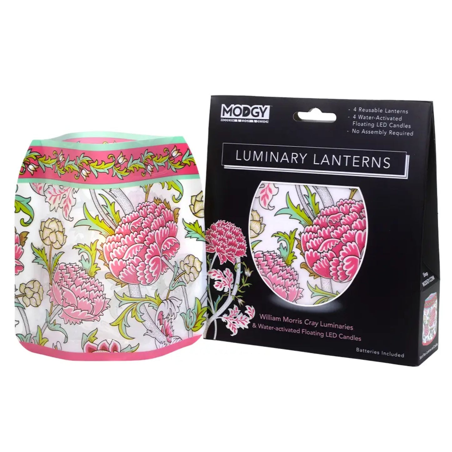 Luminary - William Morris Cray Pink Floral Modgy