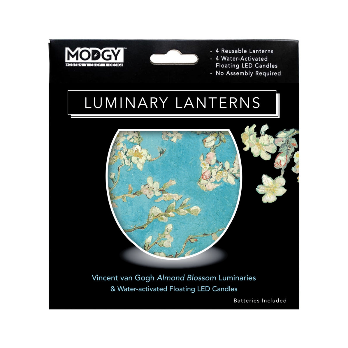 Vincent Van Gogh Almond Blossom Luminaries