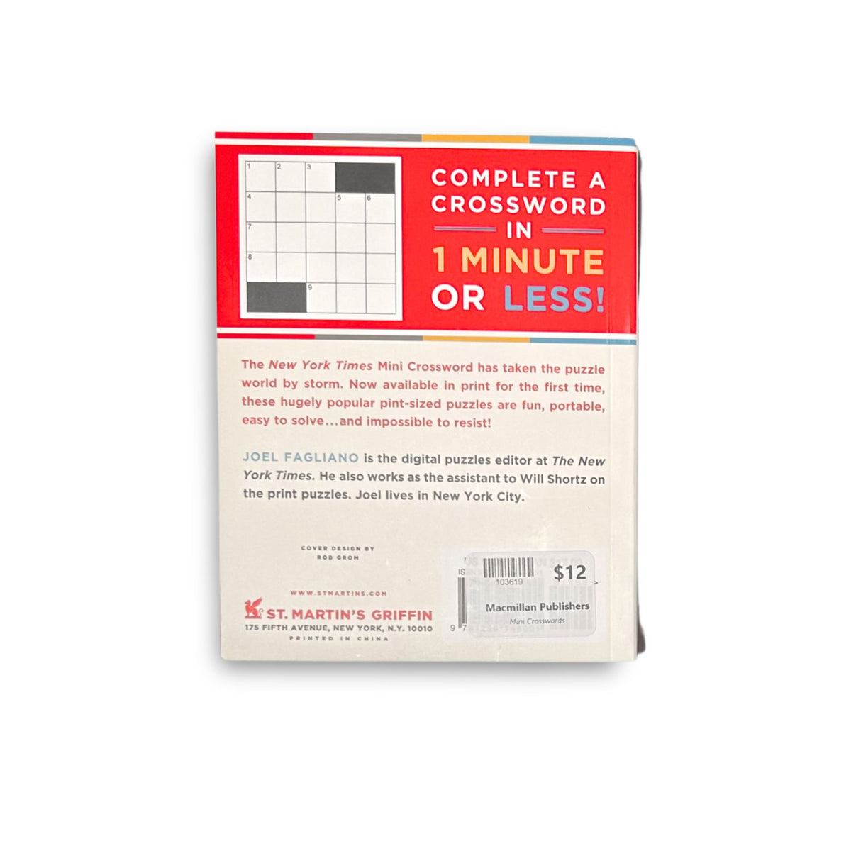 Mini Crossword Puzzle Joel Fagliano