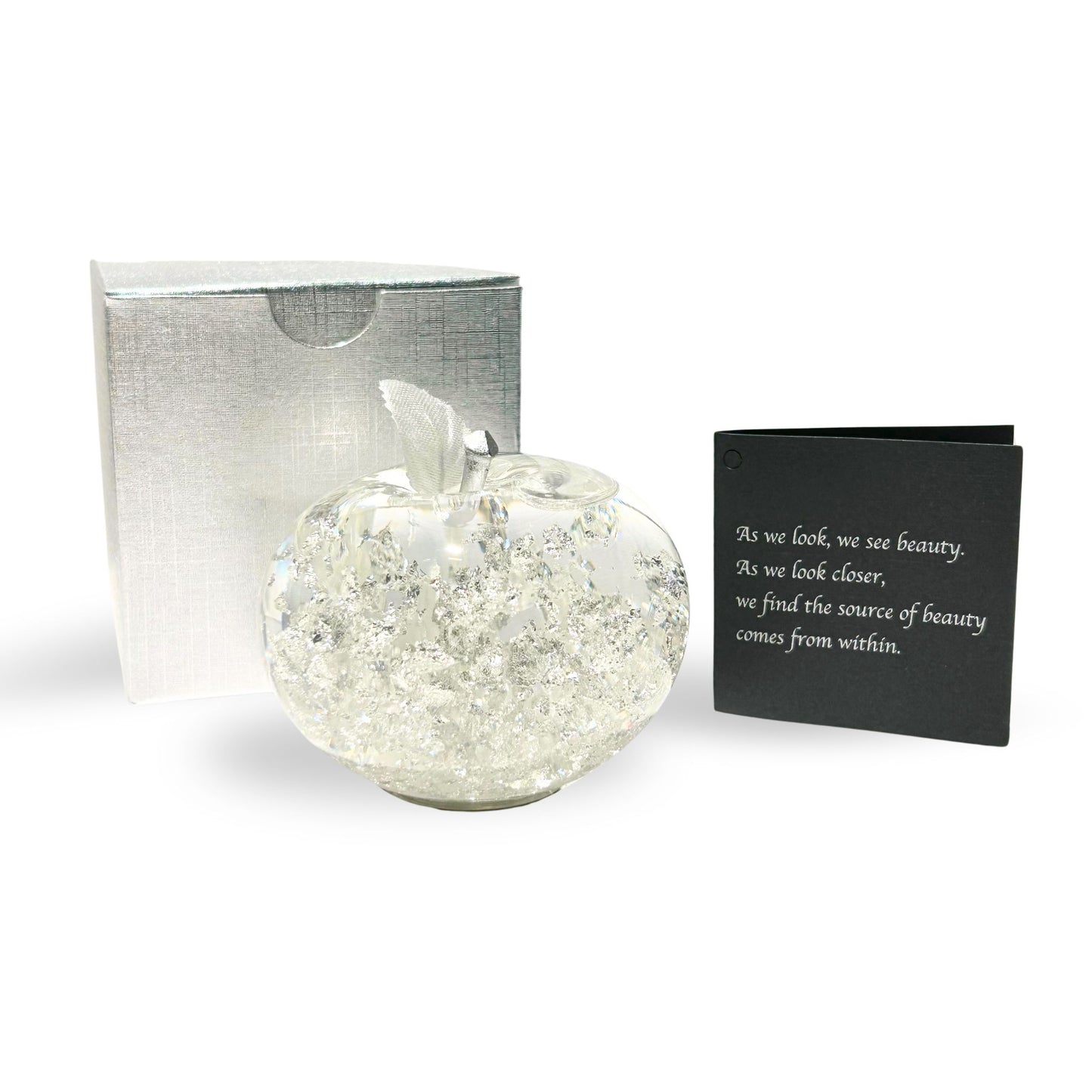 Mini .999 Fine Silver Apple