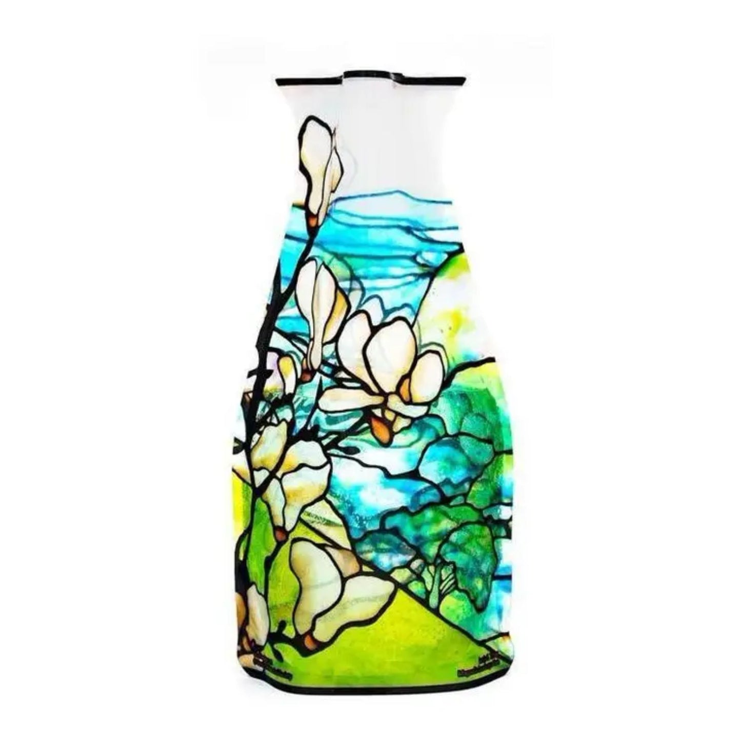 Expandable Vase - Louis C. Tiffany Magnolia Landscape