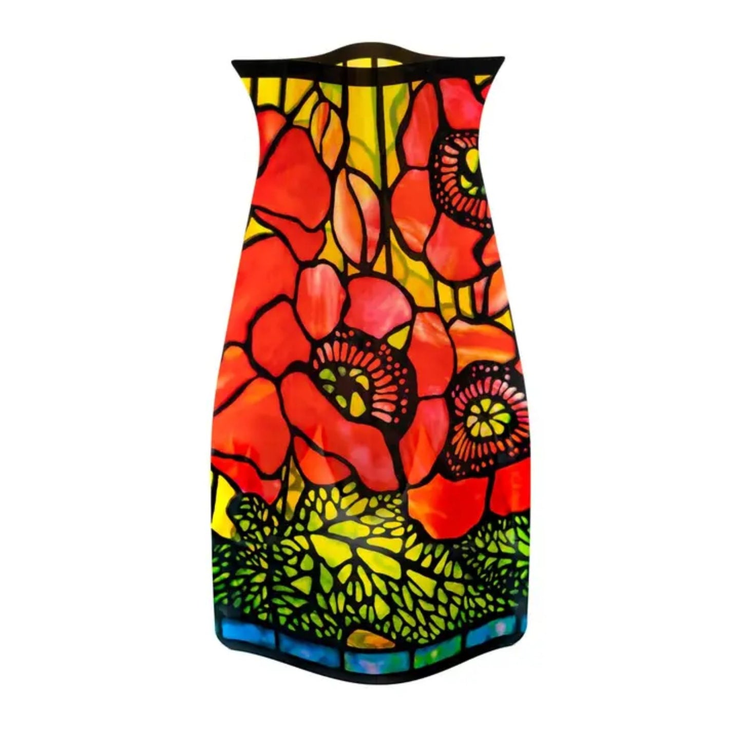 Modgy Expandable Vase - Louis C. Tiffany Poppies