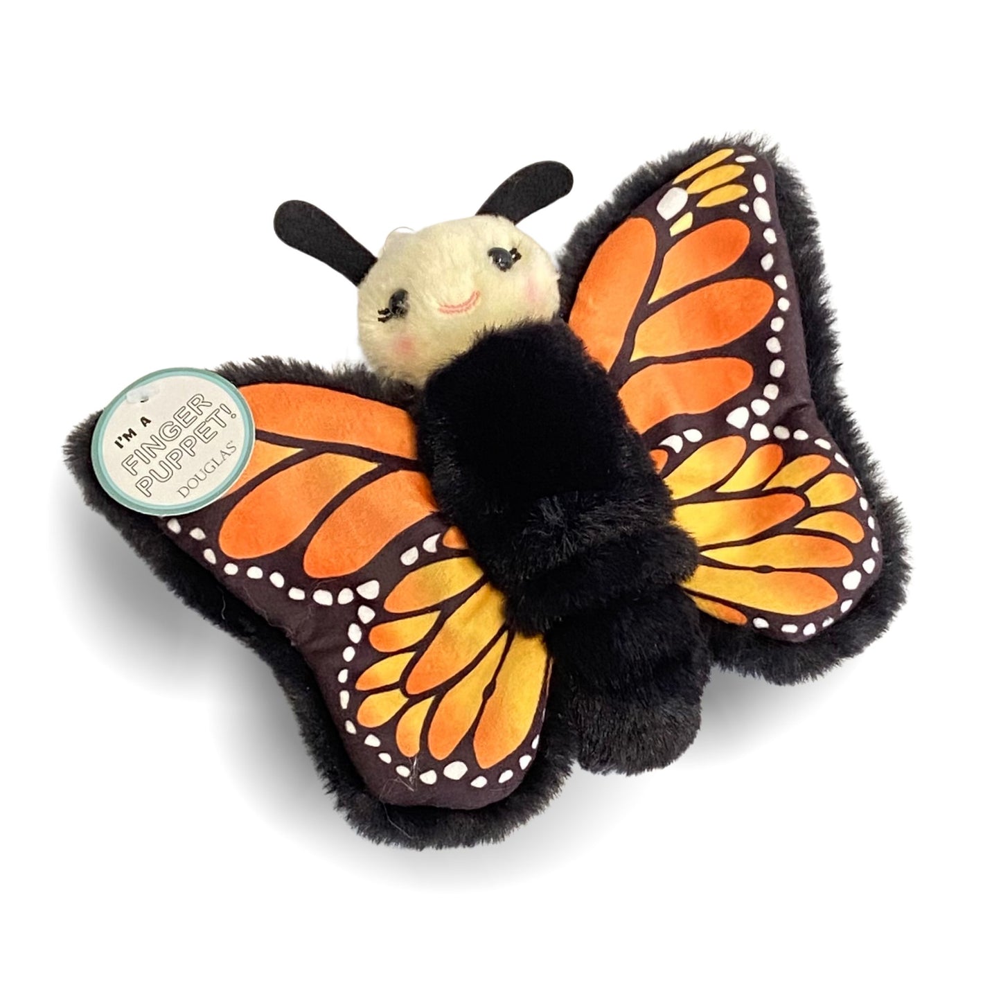 Monarch Orange and black butterfly stuffed animal