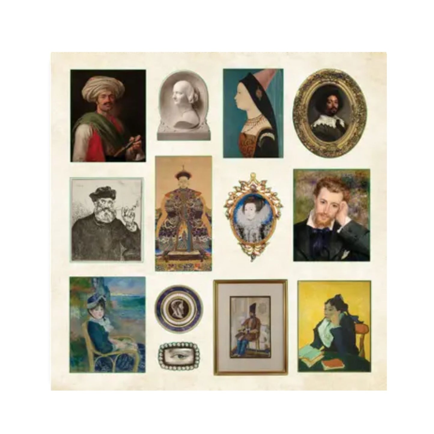 Museum Fine Art Sticker book