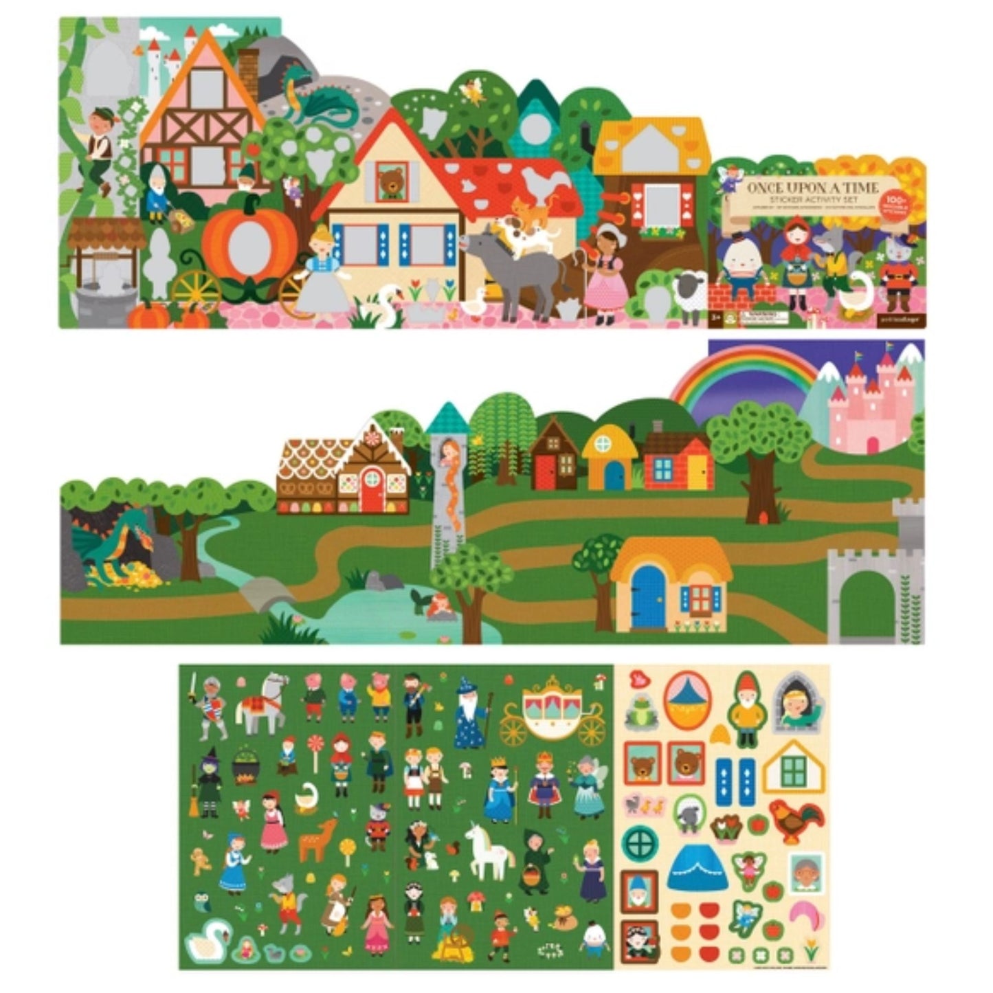 Once Upon a time sticker activity set