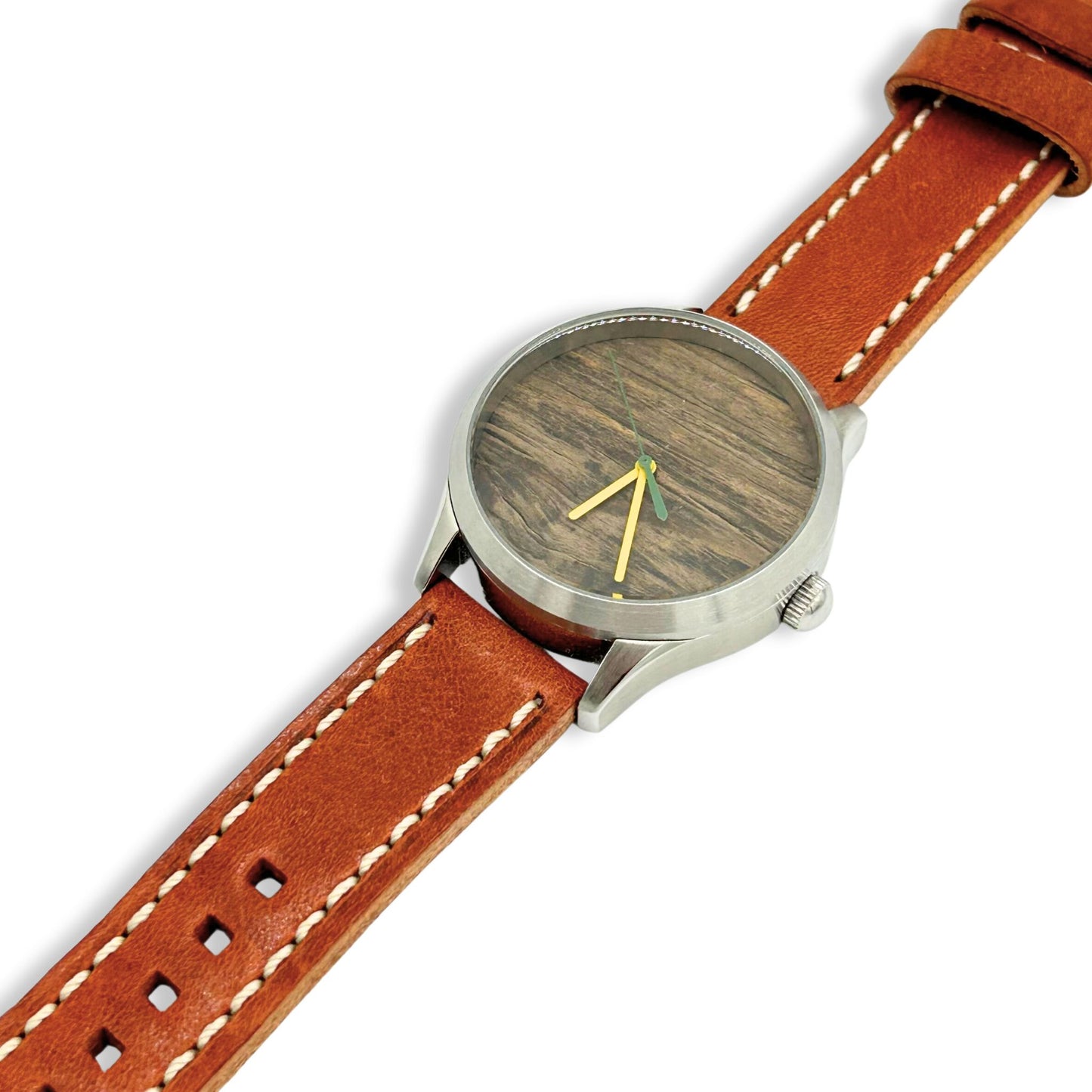 Packers watch with wooden seat from old stadium