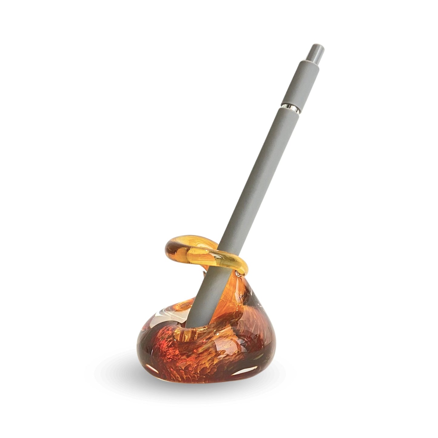Pen Holder in Amber