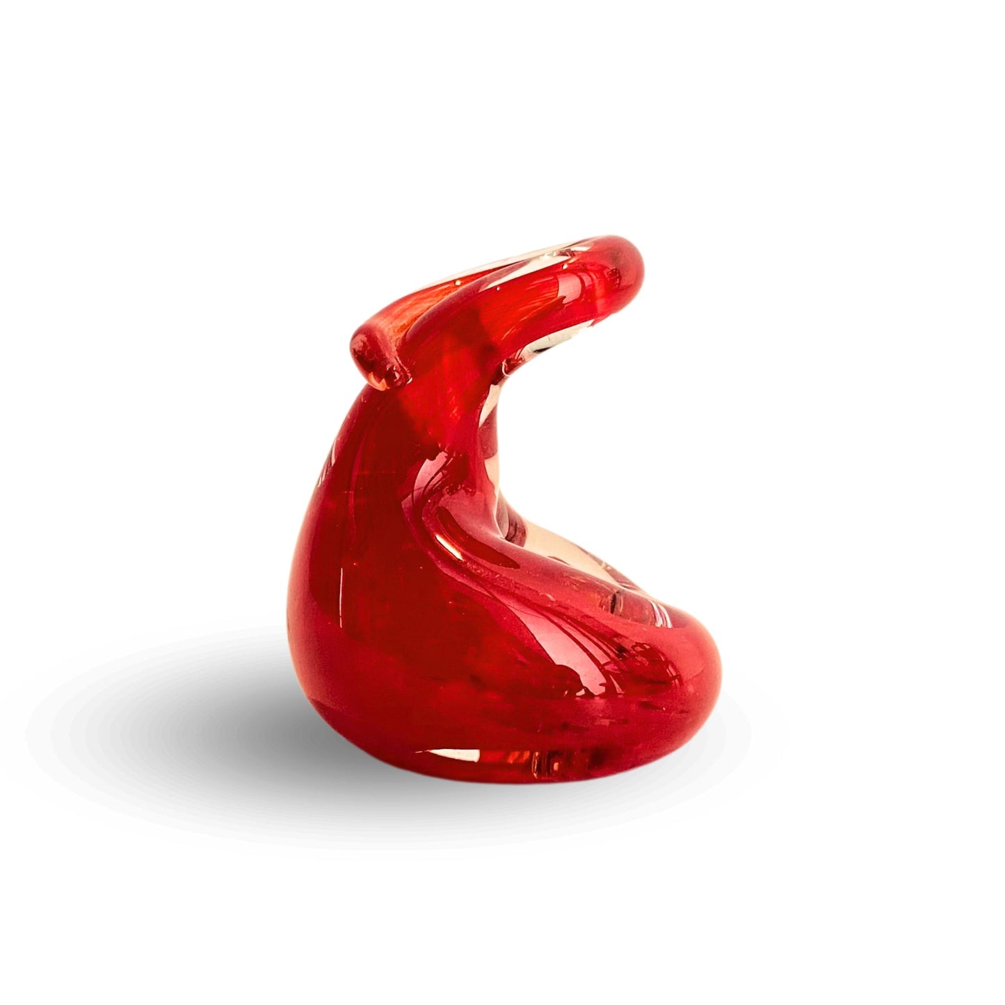 Red Pen Holder Glass Gift