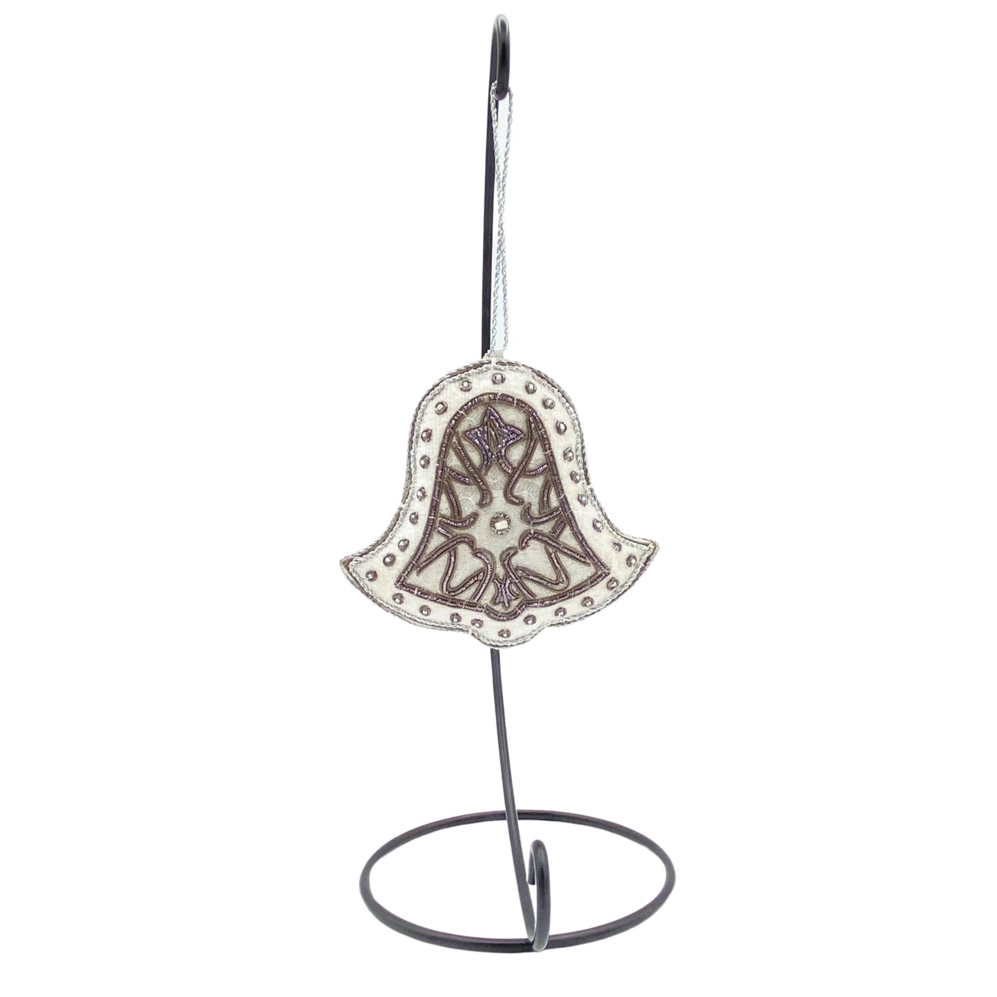 Silver Bells Christmas Tree Holiday Ornament