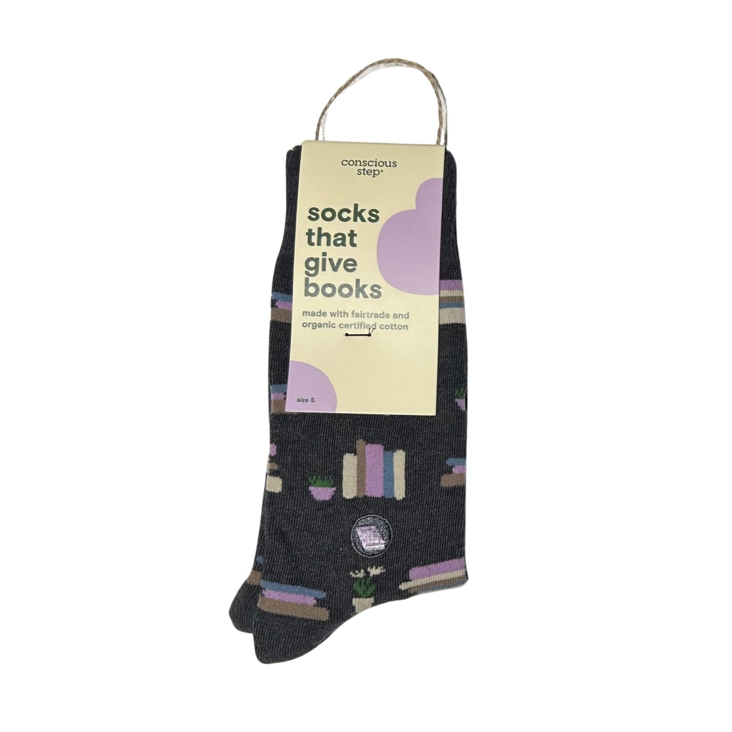 Socks that Give Books (Bookshelves) - Small