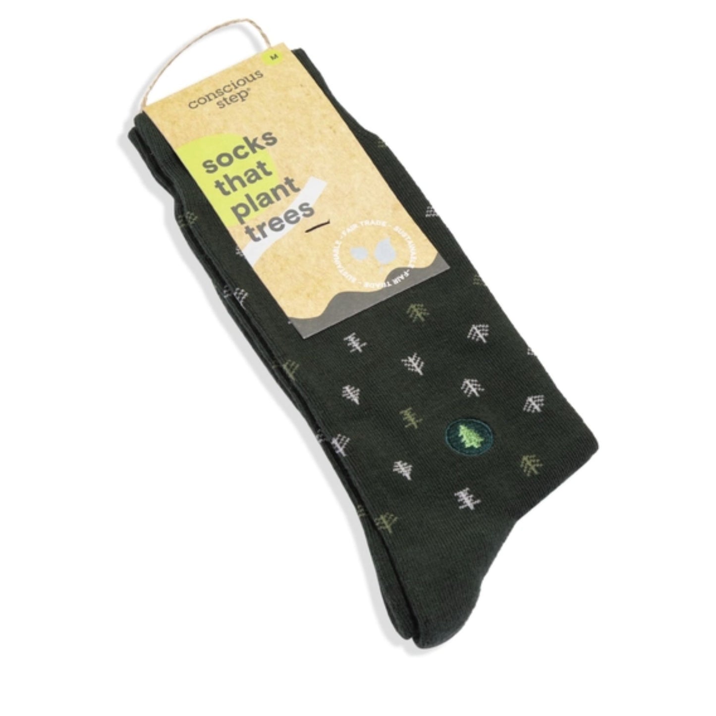 Socks that Plant Trees Dark Green - Medium