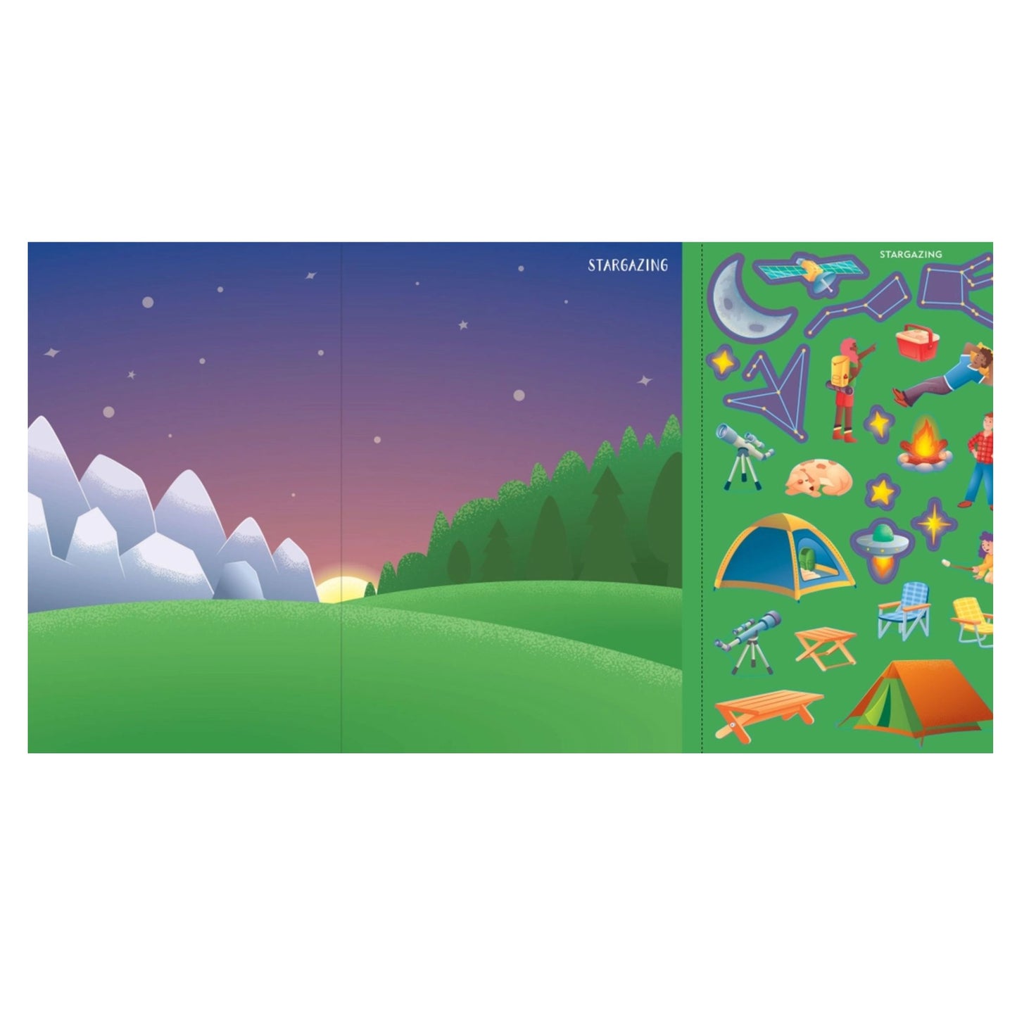 Sticker Scenes- Outer Space