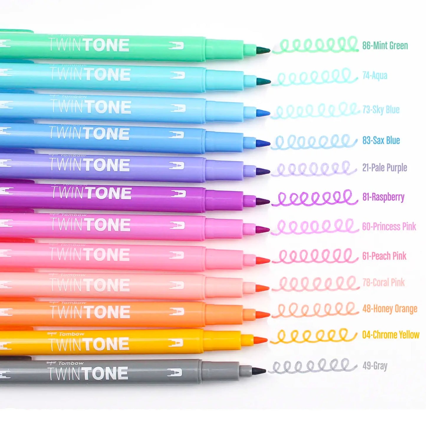 TwinTone Marker Set, Pastel