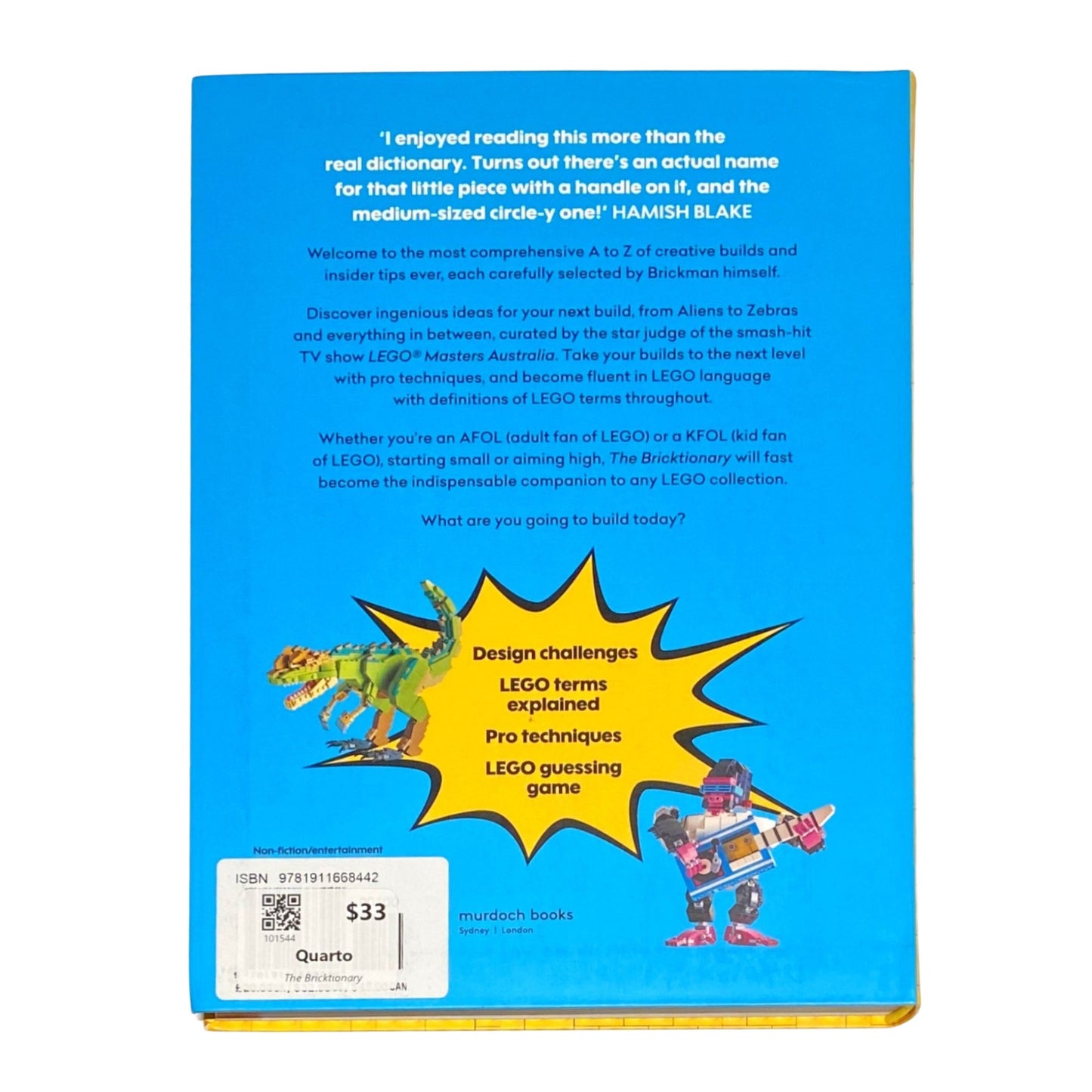 The LEGO Bricktionary Book