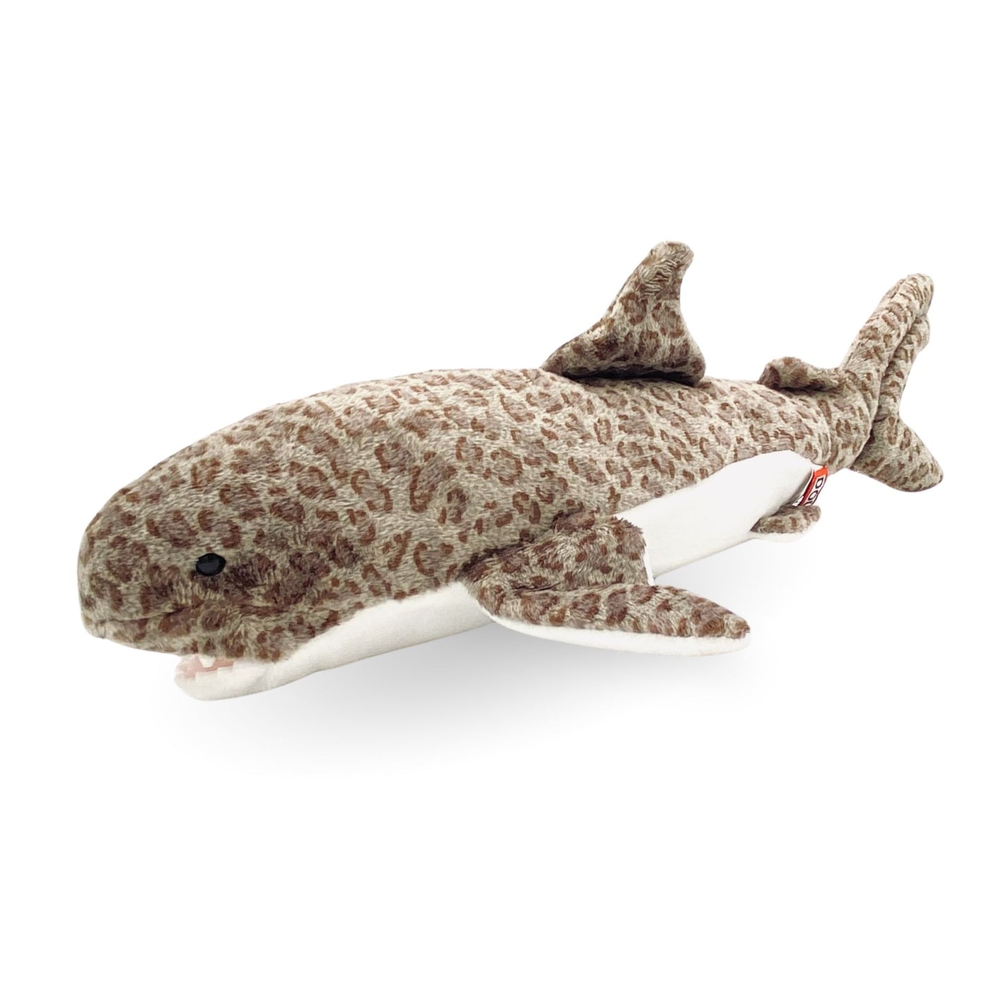 Titus the tiger shark plush taupe colored