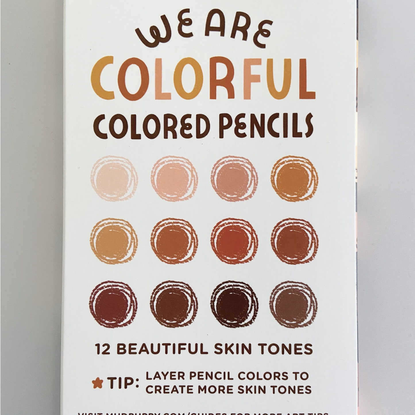 We are Colorful skin colored pencil set