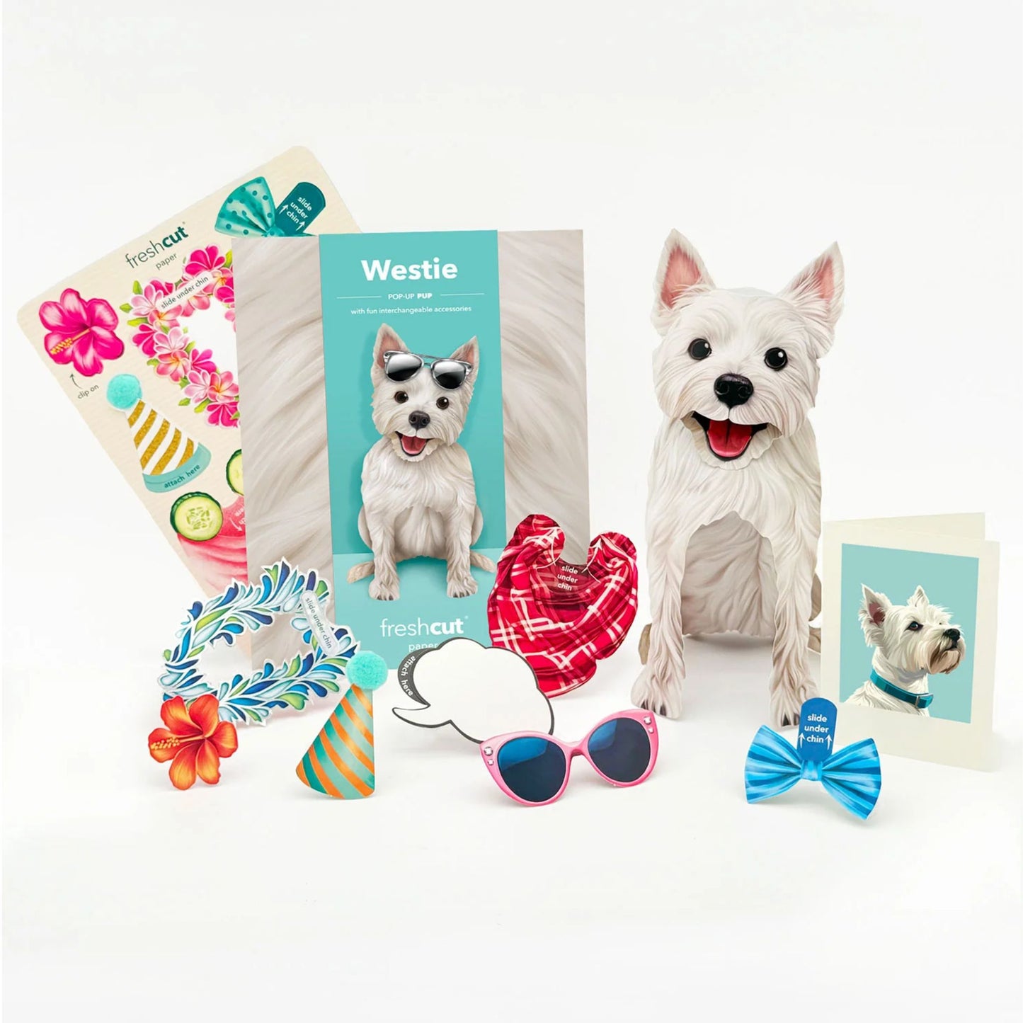 West - Greeting Card with accessories