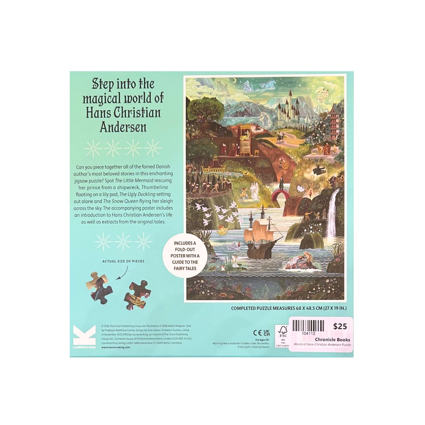 The World of Hans Christian Anderson 1000pc Puzzle