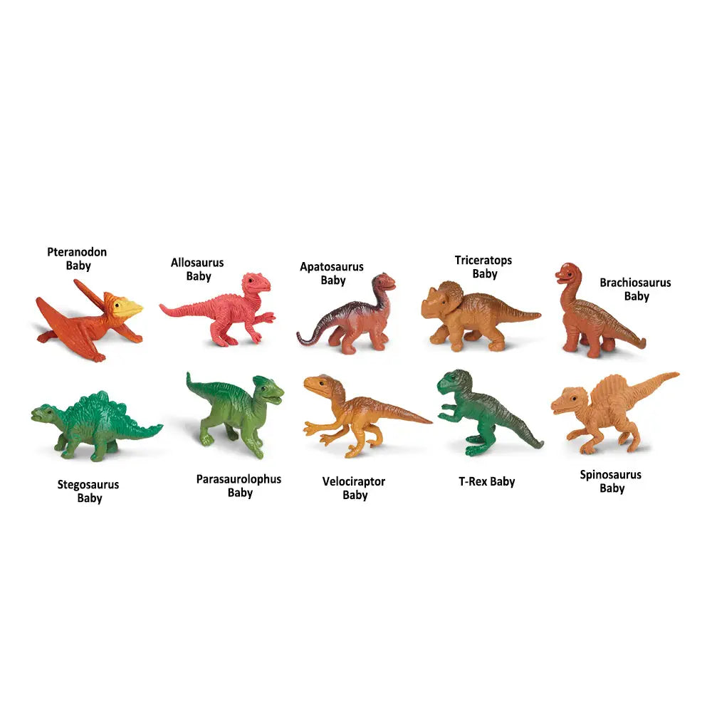 Little dino baby toob - Brown
