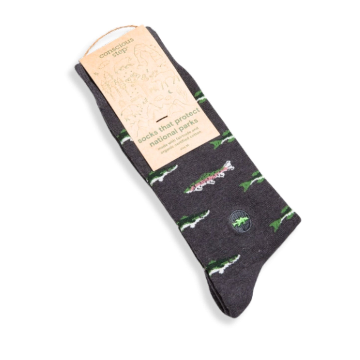 Socks that protect National Parks with Fish - Small Conscious Step