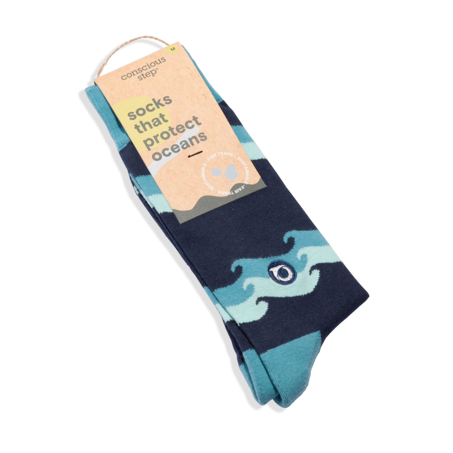 Socks that protect oceans - wave
