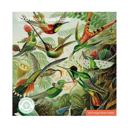 1000 Piece Puzzle Hummingbirds