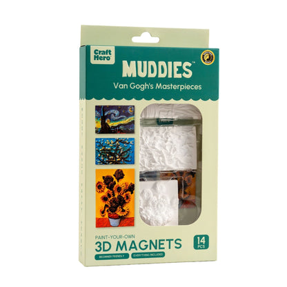 3D Magnet Painting Kit - Van Gogh's Masterpieces