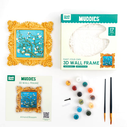 3D Painting Activity Set Van Gogh Almond Blossoms