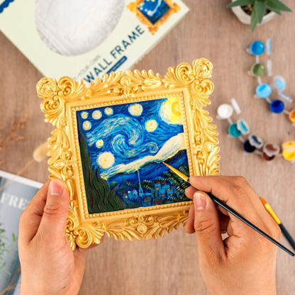 3 Dimensional Paint Kit Starry Night