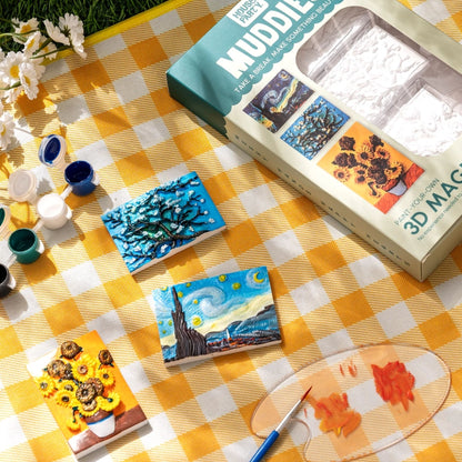 3D Magnet Painting Kit Vincent Van Gogh Masterpieces