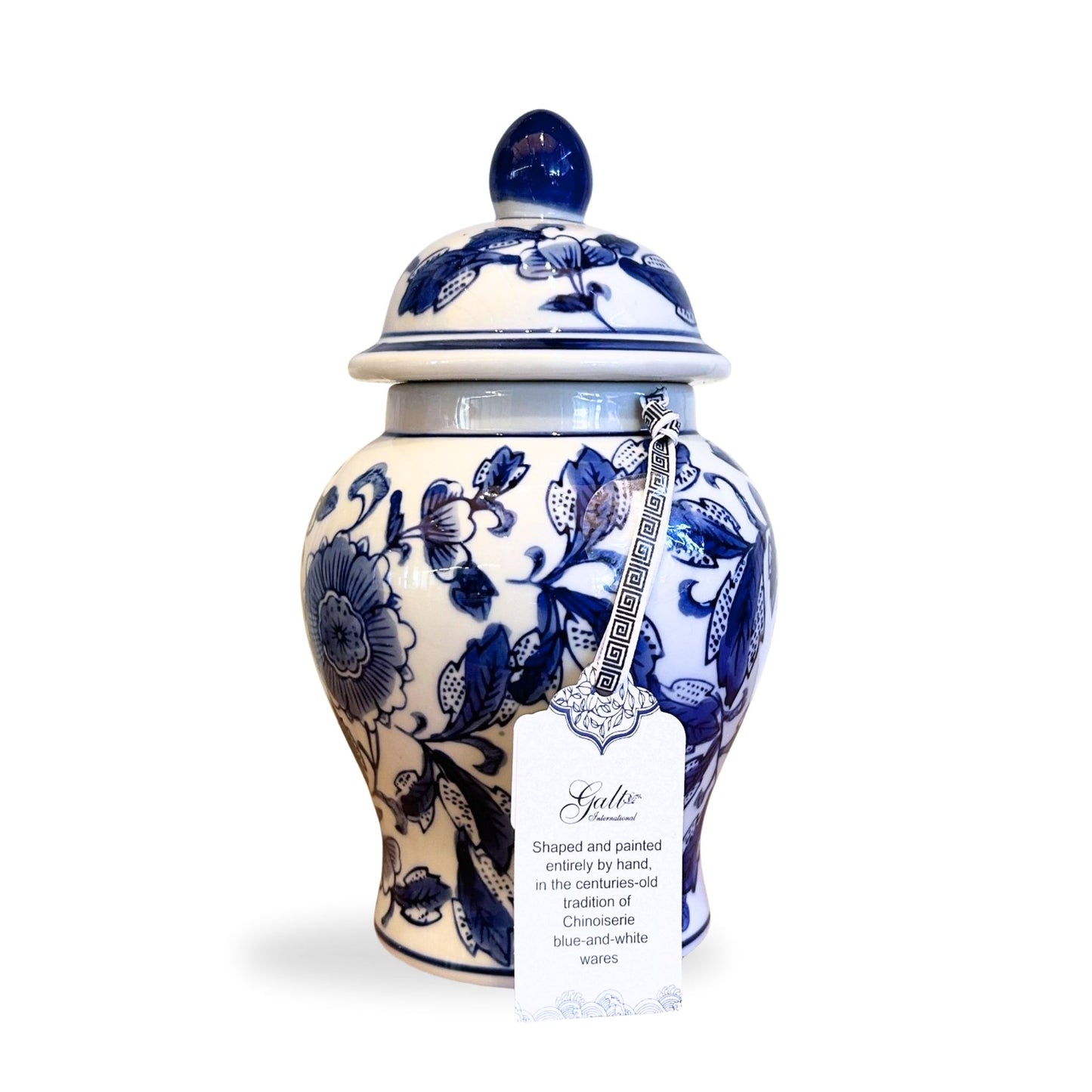 8 Inch Tea and Ginger Chinoiserie