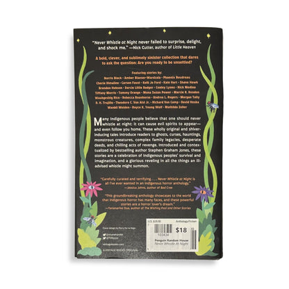 An Indigenous Dark Fiction Anthology Never Whistle at Night