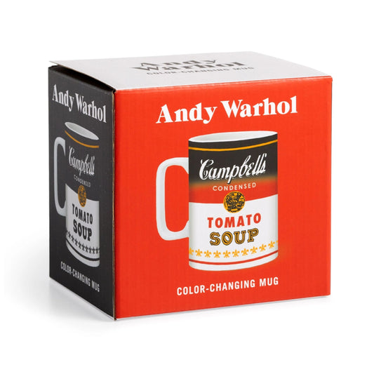 Andy Warhol Color Changing Mug - Soup Can